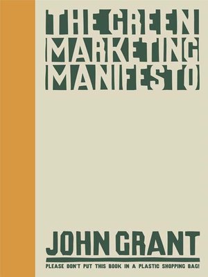 cover image of The Green Marketing Manifesto